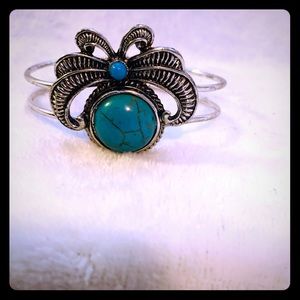 Sterling silver/Turquoise Cufflink. Brand new !
